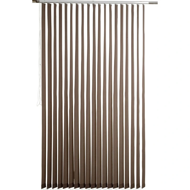 Kit Rail + Lamelles Verticales Orientables Brun Taupe N°3 INSPIRE, 150×260 Cm 3 Kit Rail + Lamelles Verticales Orientables Brun Taupe N°3 INSPIRE, 150×260 Cm