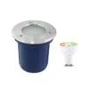 Spot à Encastrer Extérieur Inox Rond GU10 Max 50W Diam.10 Cm, Lumihome -Meilleur Décoration Magasin 1 24