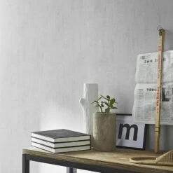 Papier Peint Papier Roma Gris