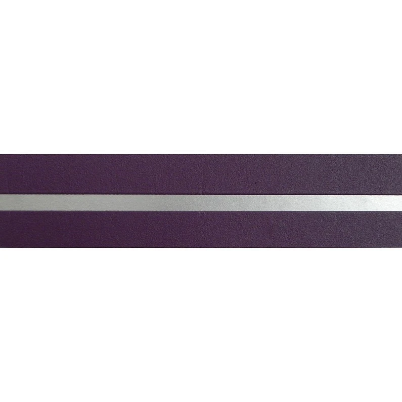 Galon, Vinyle Expansé Adhésive Liseret Argent, L.4 Cm X L.10 M, Violet 3 Galon, Vinyle Expansé Adhésive Liseret Argent, L.4 Cm X L.10 M, Violet