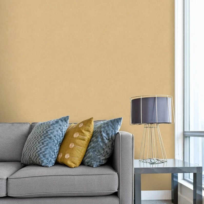 Papier Peint Intissé Beton Mat Orange 2 Papier Peint Intissé Beton Mat Orange