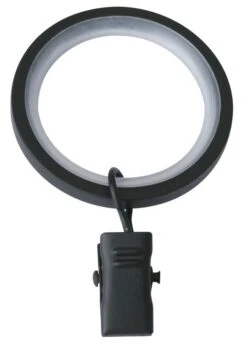 Anneau Tringle à Rideau Ingénio 20 Mm Noir Mat CESSOT