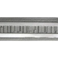 Galon, Vinyle Expansé Adhésive Pierre, L.3.5 Cm X L.10 M, Gris