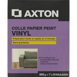 Colle Papier Peint Vinyle AXTON, 0.3 Kg