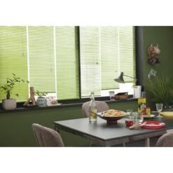 Store Vénitien Pvc, Vert-vert N°5, L.40 X H.175 Cm