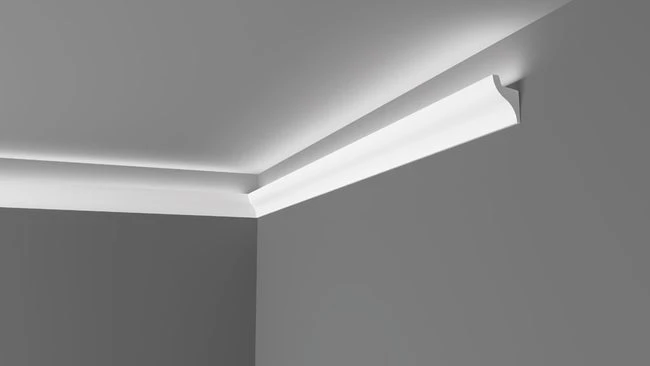 Moulure Éclairage, L.200 X L.5 Cm 3 Moulure Éclairage, L.200 X L.5 Cm