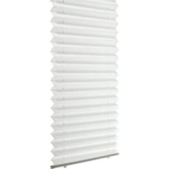 Store Plissé Mini Polyester, Blanc, L.37 X H.150 Cm