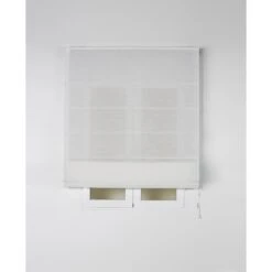 Store Bateau Forum Polyester, Blanc H.250 X L.60 Cm