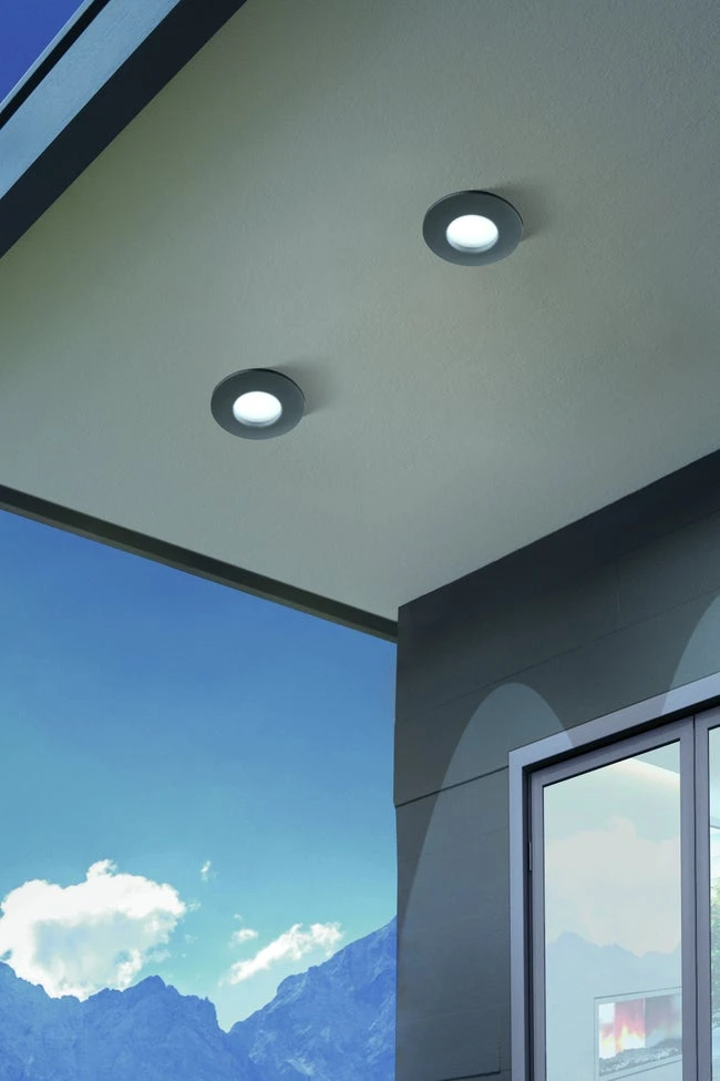 Spot à Encastrer Extérieur Margo Gu10 Max 5 W, Diam.8.4 Cm EGLO 3 Spot à Encastrer Extérieur Margo Gu10 Max 5 W, Diam.8.4 Cm EGLO