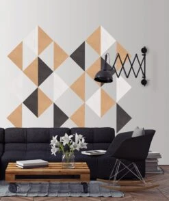 Liège Adhésif X12 Forme Triangle 30 Cm X 30 Cm