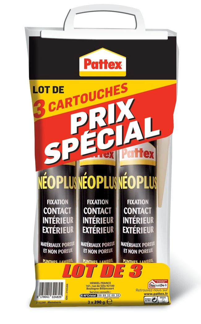 Lot De 3 Colles NEOPLUS 3 Lot De 3 Colles NEOPLUS