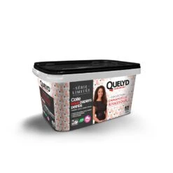 Colle Papier Peint Indicateur Coloré Rose QUELYD, 5 Kg