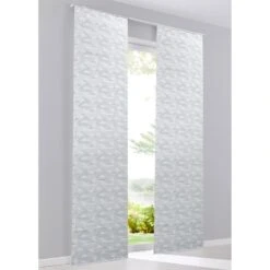 Panneau Japonais Kaleido, Bleu Clair, H.300 X L.60 Cm