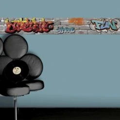 Frise Vinyle Adhésive Tag L.5 M X L.15 Cm