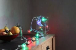 Guirlande Extérieure LED Intégrée 0.4 W = 210 Lm, Multicolore