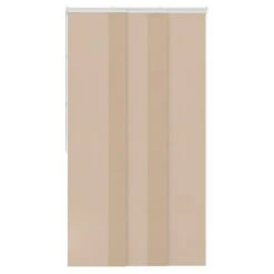 Panneau Japonais Uni, Beige, H.250 X L.50 Cm