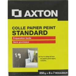 Colle Papier Peint Standard AXTON, 0.25 Kg