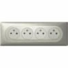Legrand Céliane – Prise 4x 2P+T Compacte Précâblée Surface Affleurante – Ensemble Titane Complet -Meilleur Décoration Magasin download 15 1