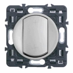 Legrand Céliane – Interrupteur VMC 2 Positions – Ensemble Titane à Griffes – à Composer