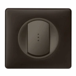 Legrand Céliane – Bouton Poussoir Lumineux – Ensemble Basalte Complet à Griffes