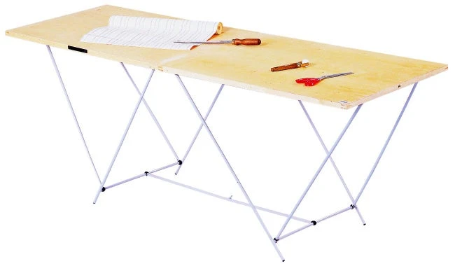Table à Tapisser Pliante OCAI, 60 Cm X 2 M 3 Table à Tapisser Pliante OCAI, 60 Cm X 2 M