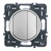 Legrand – Ecovariateur 2 Fils Sans Neutre – Ensemble Titane à Composer -Meilleur Décoration Magasin legrand ecovariateur 2 fils compo tit ref 099907