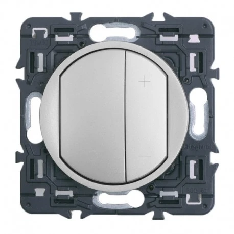 Legrand – Ecovariateur 2 Fils Sans Neutre – Ensemble Titane à Composer 3 Legrand – Ecovariateur 2 Fils Sans Neutre – Ensemble Titane à Composer