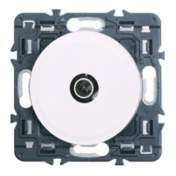 Legrand Céliane – Prise TV “à Visser” Femelle – Ensemble Blanc à Griffes – à Composer